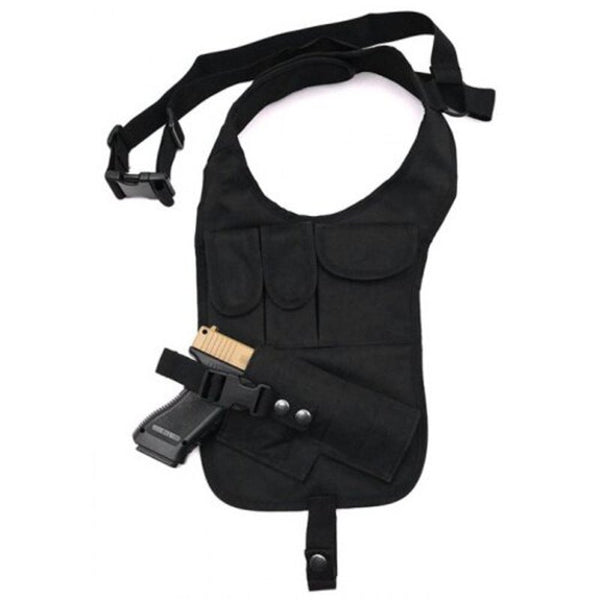 Concealed Shoulder Bag / Underarm Agent Outdoor Army Fan Tactical Wallet Black