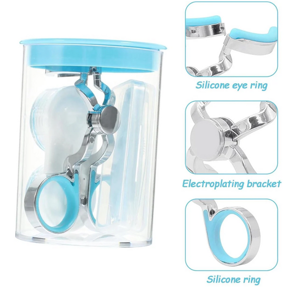 Contact Lens Wearing Aids Eyelid Suction Cup Holder Tensioner Silicone Soft Blue Contact Lens Storage & Equipment