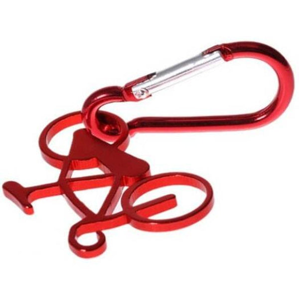 Contracted Bicycle Model Buckle Carabiner Clip Pendant Keychain For Outdoor Hiking Mountaineering Etc.