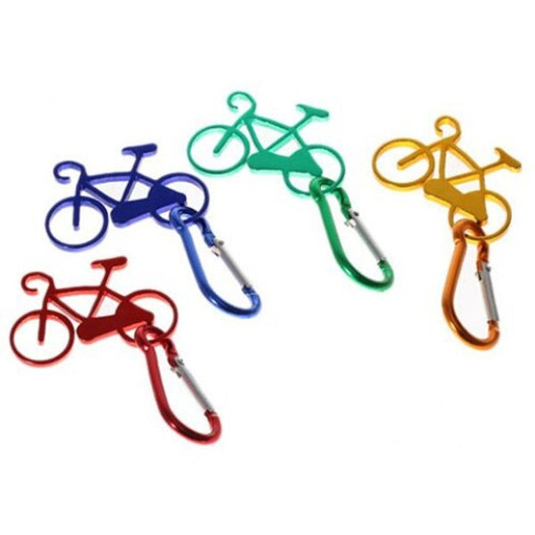 Contracted Bicycle Model Buckle Carabiner Clip Pendant Keychain For Outdoor Hiking Mountaineering Etc.