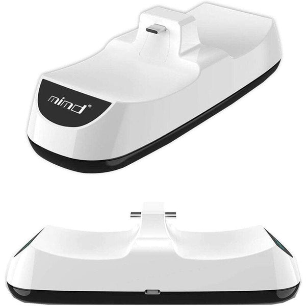 Game Controllers Charging Station Ps5 Dual Sense Usb Base Suitable For Playstation Accessories Can Be Charged To Two Wireless White Chargers & Chargin