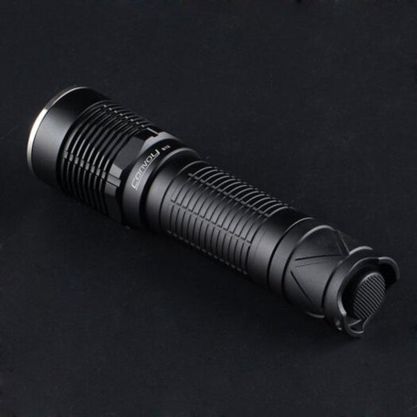 S12 2300Lm 6000Mah Output Powerful Tactical Flashlight Black Sst20 6500K Flashlights