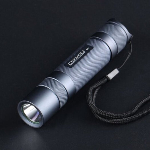 S2 Sst40 High Power 1800Lm Flashlight Gray 6500K Flashlights