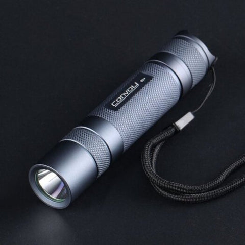 S2 Sst40 High Power 1800Lm Flashlight Gray 6500K Flashlights