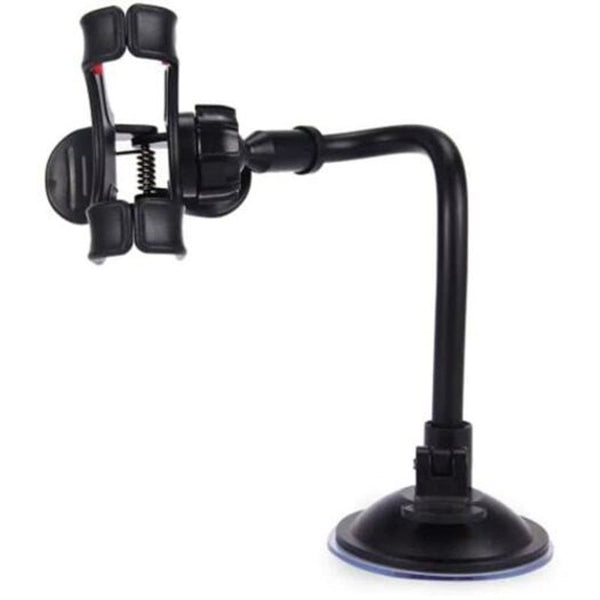 Cool Long Arm Car Windscreen Cellphone Holder Black Mounts & Holders