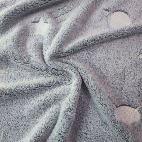Coral Fleece Thick Soft Luminous Blanket