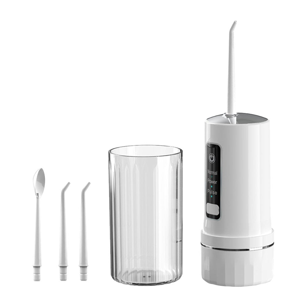 Cordless Electric Dental Oral Irrigator Water Flosser Teeth Cleaner Features Air & Water Flossers