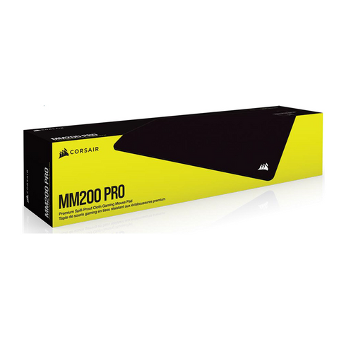 Corsair Mm200 Pro Premium Spill-Proof Cloth Gaming Mouse Pad €“ Heavy Xl 450Mm 400Mm Surface, Black