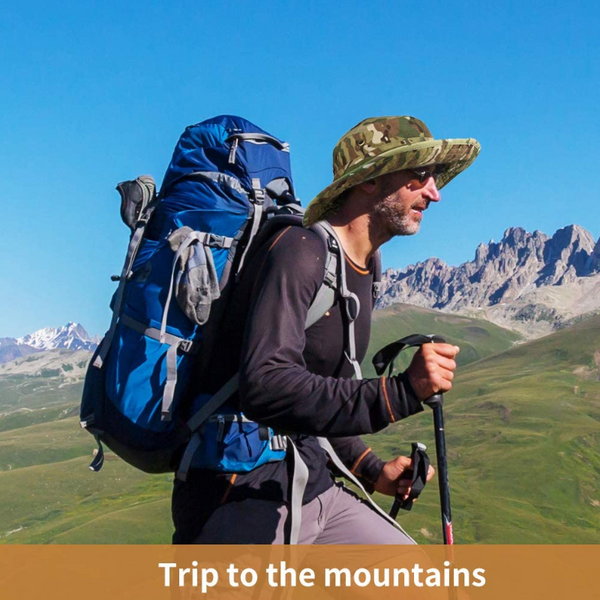 Costume Hats Headwear Tactical Field Outdoor Camouflage Bucket Fishing Fisherman Jungle Bush Boonie Hats & Headwear