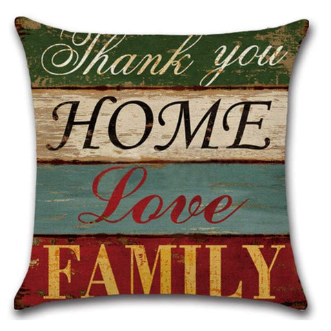 Pillowcases Cotton Linen Square Decorative Throw Case Cushion Cover Cushions & Decorative Pillows