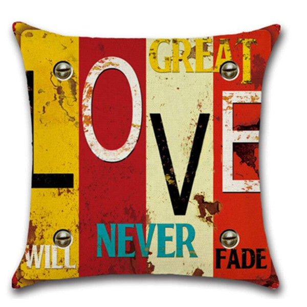 Pillowcases Cotton Linen Square Decorative Throw Case Cushion Cover Cushions & Decorative Pillows