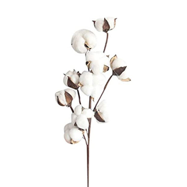 Cotton Branch Artificial Flowers Decor Floral Décor