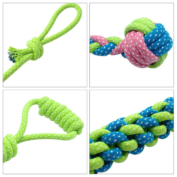 Cotton Rope Pet Dog Toy Puppy Playtime Dog Toys