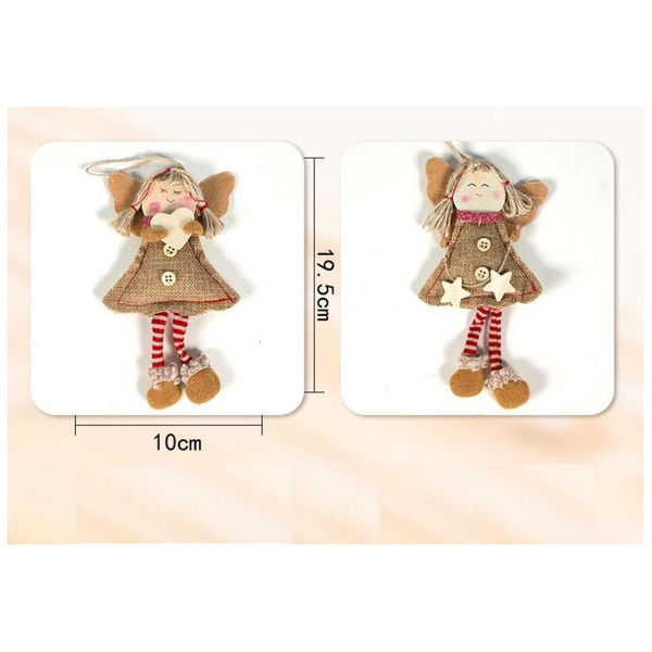 Country Christmas Angels Ornament Pendant Decorations Seasonal Decorations