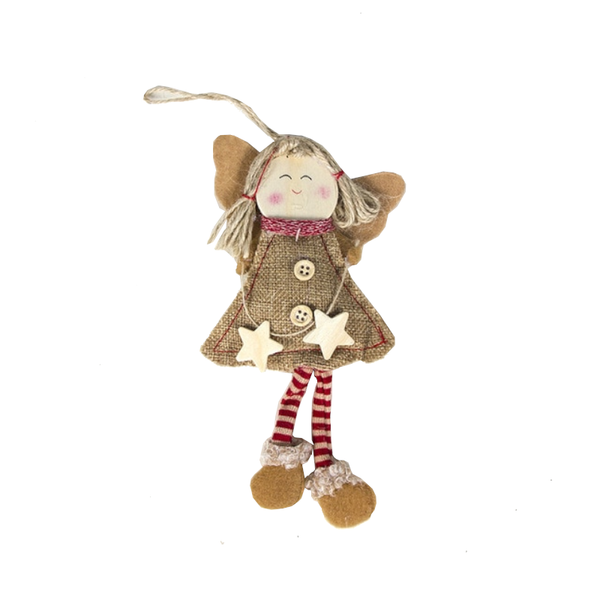 Country Christmas Angels Ornament Pendant Decorations Seasonal Decorations