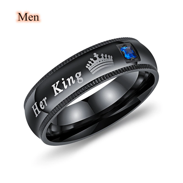 Veile Studios Her King His Queen Jewellery Couple Men Women Rings