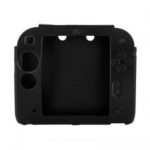 Cover Case For Nintendo 2Ds Protective Soft Silicone Rubber Gel Skin Black