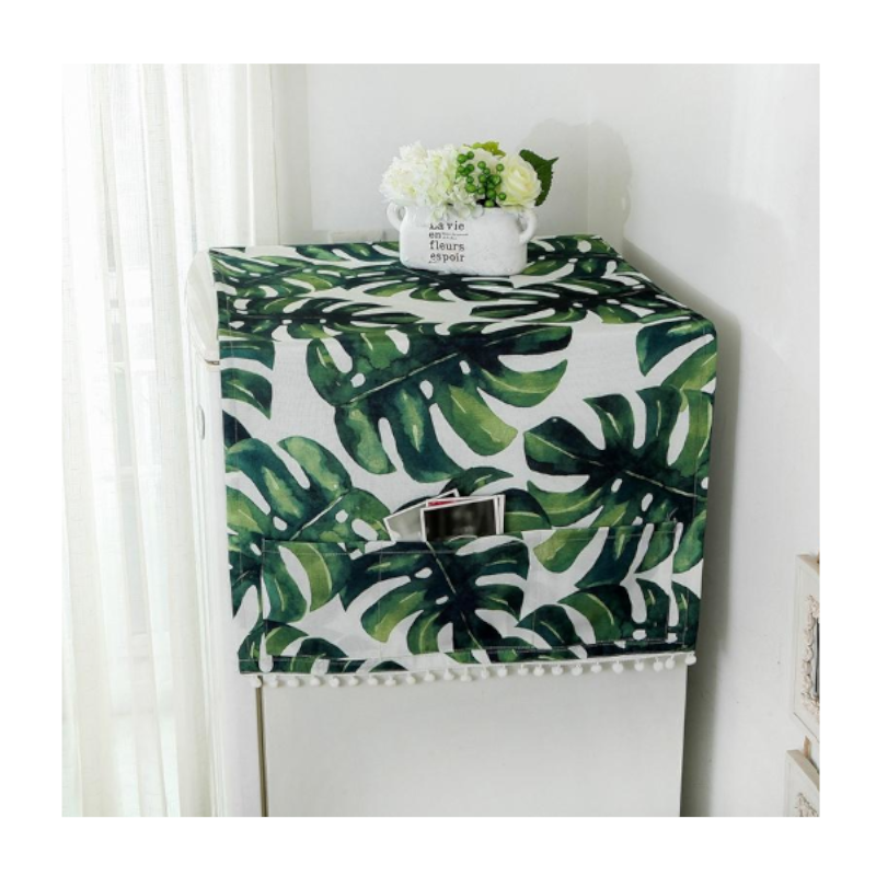 Double Door Dust Cover For Household Washing Machine And Refrigerator Seventy By One Hundred Centimetres Futons Frames & Covers