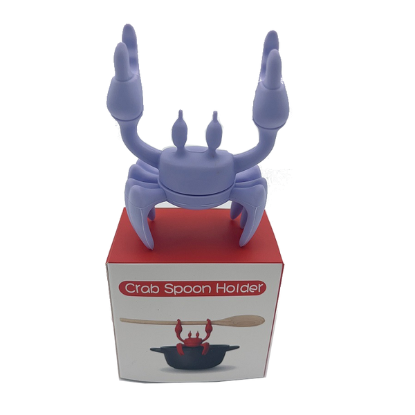 Crab Pot Side Clip Silicone Tableware Stand Red Rose Elegant Purple Olive Green Oven Mitts & Potholders