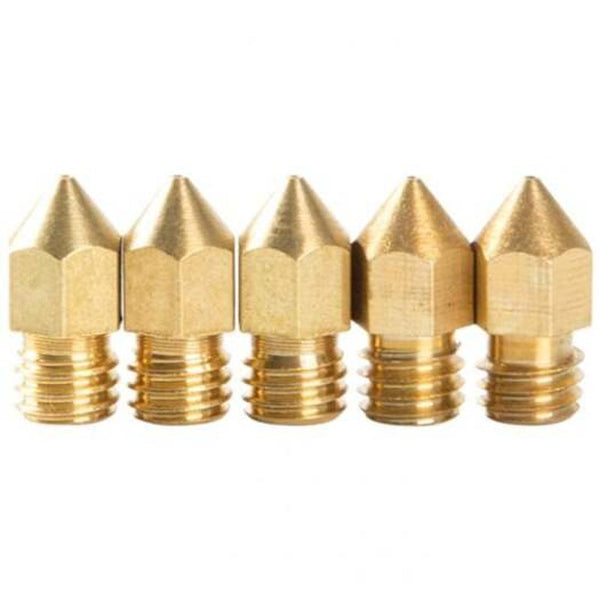 Creality 3D Printer Nozzle 5Pcs Sun Yellow 0.4Mm 3D Printer Parts