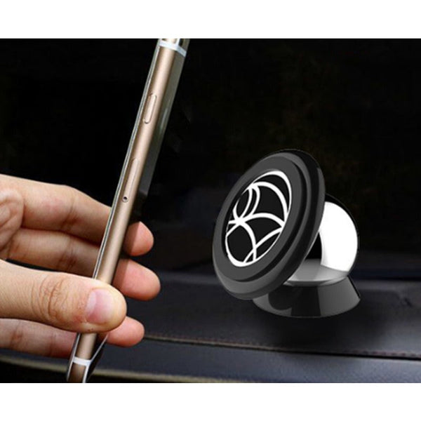 Creative Car Mobile Phone Holder Mag Net Metal Universal Mounts & Holders