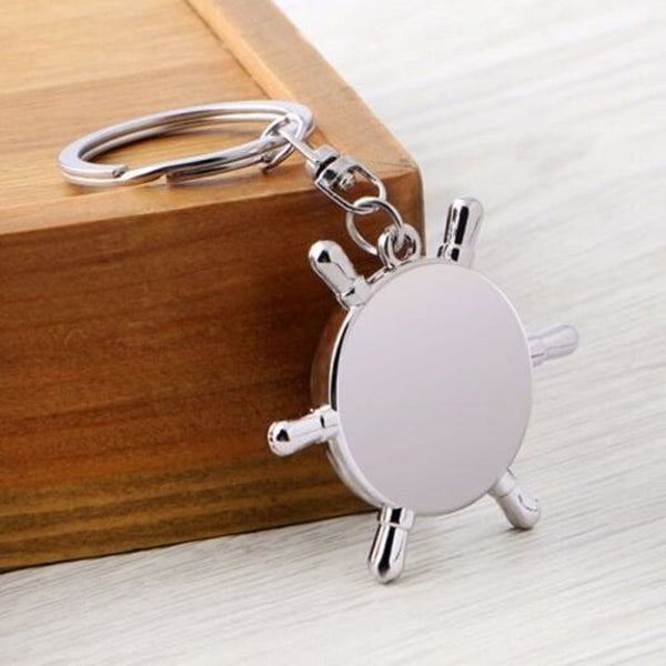 Outdoor Camping Hiking Mini Pocket Compass Navigator Keychain Survival Tool Keyrings