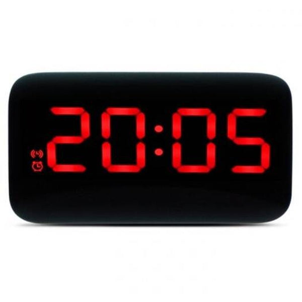 Creative Led Large Screen Mute Digital Alarm Clock Red