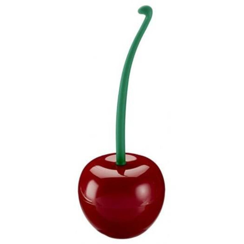 Toilet Brush Toilette Cleaner Creative Lovely Cherry Shape Lavatory Bathroom Set Red Tool Toilet Brushes & Holders