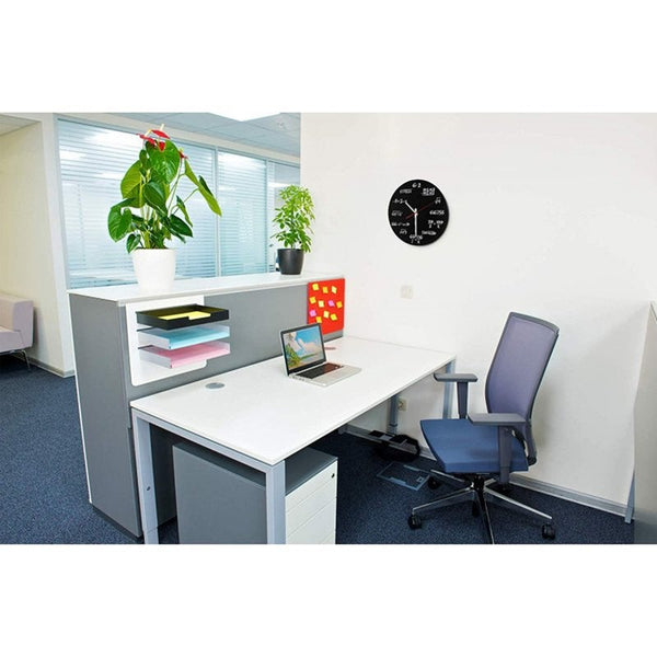 Creative Math Clock Mathematics Formula Wall Silent Home Office Decoration Black Wall Clocks
