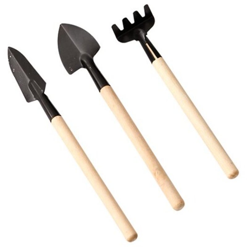 Creative Mini Gardening Tool Set Black Garden Tool Sets