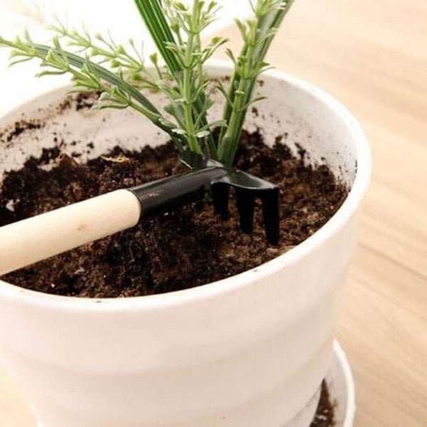 Creative Mini Gardening Tool Set Black Garden Tool Sets