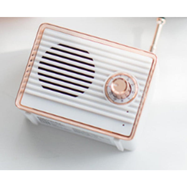 Creative Mini Outdoor Wireless Bluetooth 4.0 Speaker Vintage Radio Design