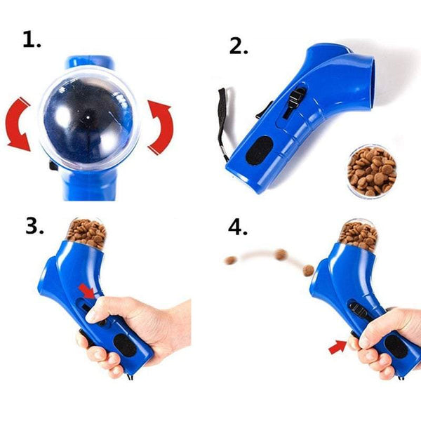 Pet Bowls Feeders Interactive Dog Toy Creative Treat Launcher Treat Bags
