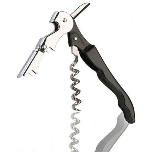 Creative Red Wine Bottleopener Set Silver Corkscrews & Bottle Openers