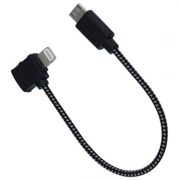 Creative Remote Control Mobile Phone Connection Data Cable For Dji Spark Black Cables & Adapters