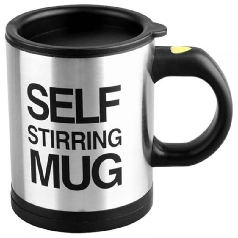 Creative Self Coffee Stirring Mug Convenient Electric Water Glass Black Mugs