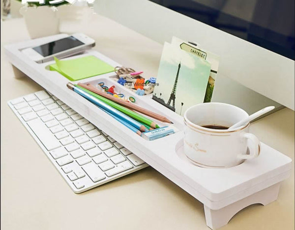 Creative Simple Computer Desk Organizer Pen Holders