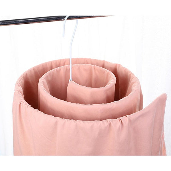 Creative Sun Quilt Sheets Spiral Drying Rack Rotating Hanger Save Space Clothes Hangers