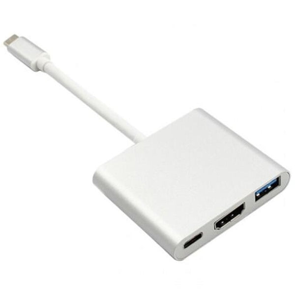 Creative Usb 3.1 Type To Hdmi 3.0 Converter Silver Usb Cables Hubs & Adapters
