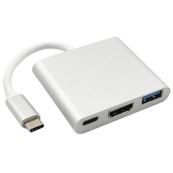 Creative Usb 3.1 Type To Hdmi 3.0 Converter Silver Usb Cables Hubs & Adapters