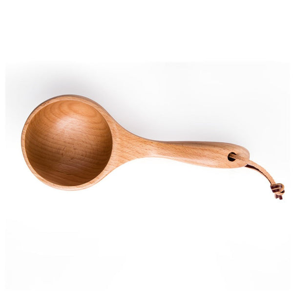 Handheld Rice Ladle Sauna Scoop Kitchen Seasoning Sugar Salt Spoon Serving Utensils & Sets