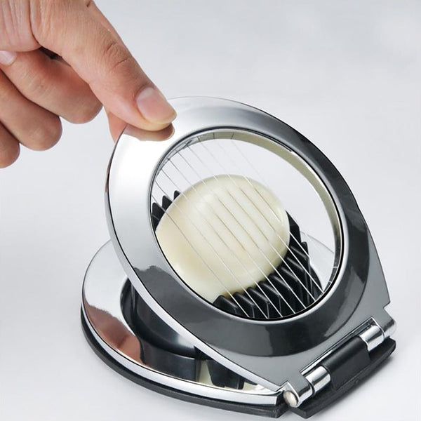 Creative Zinc Alloy Egg Cutter Multifunctional Splitter Skin Slicer