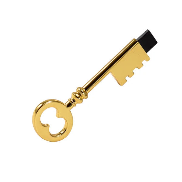 Creative Gold Key Usb 2.0 Flash Drive Pendrive 64Gb Memory Stick Usb Flash Drives