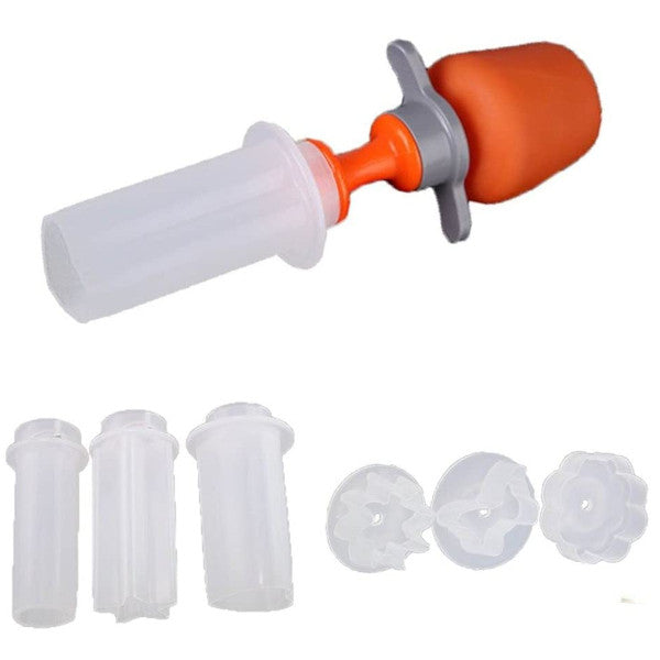 Creative Kitchen Pop Tools Plastic Vegetable Fruit Shape Cutter Slicer Peelers & Slicers