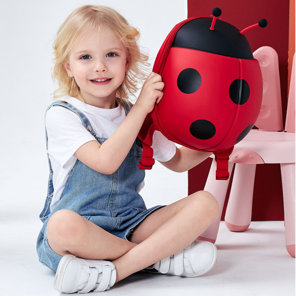 Fashion Ladybug Shape Kids Backpack Schoolbag For Children Backpacks & Bags
