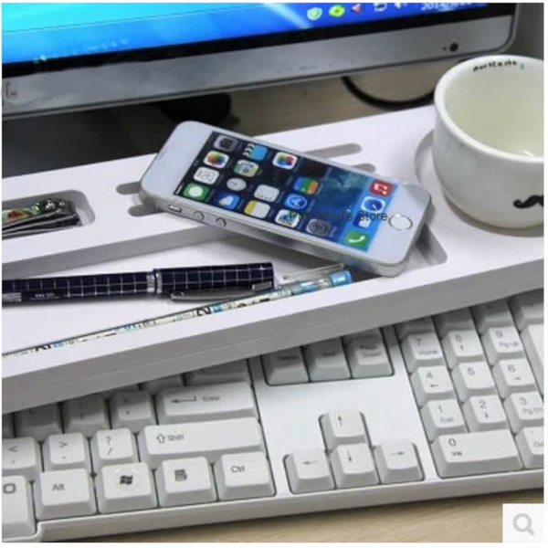 Creative Simple Computer Desk Organizer Pen Holders