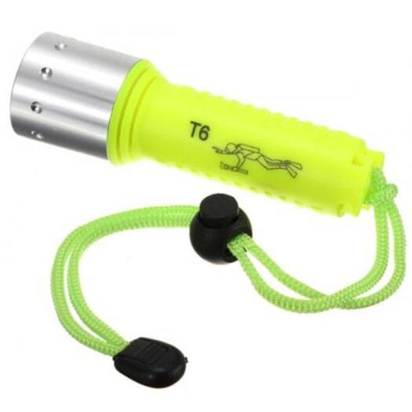 Cree Xml T6 Underwater Shoot Led Camping Flashlight Yellow Flashlights