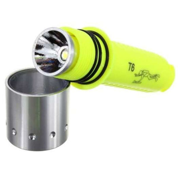 Cree Xml T6 Underwater Shoot Led Camping Flashlight Yellow Flashlights