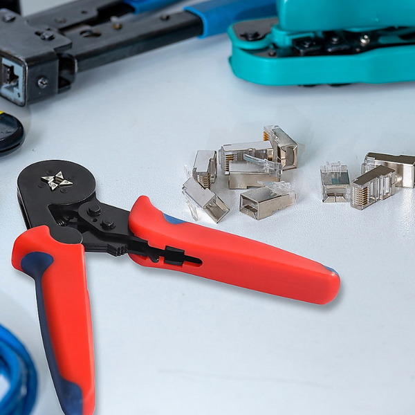 1200Pcs Bootlace Ferrule Crimper Kit 0.25 10Mm2 Cord End Ratchet Crimping Tool Hand Crimpers & Strippers