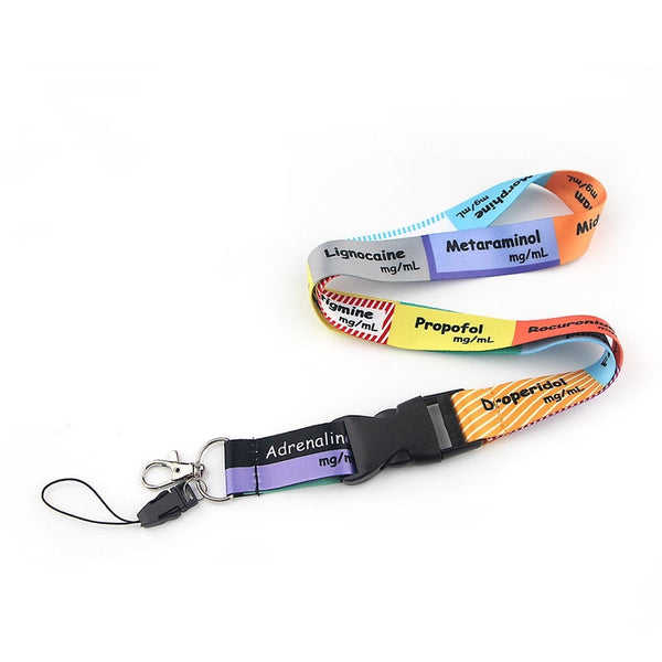 Critical Care Anaesthetics Icu Mobile Phone Neck Straps Lanyard Charming Necklace Straps & Hand Grips